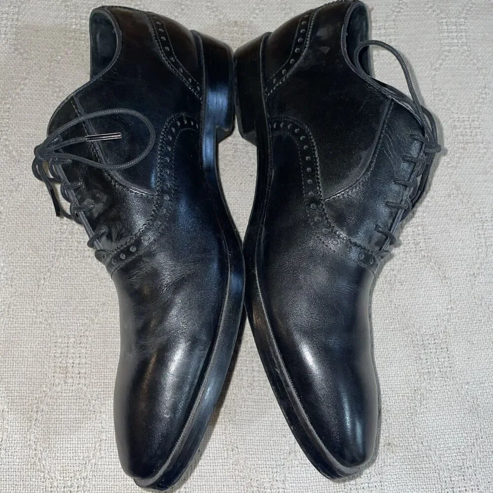 Cole Haan Men’s Dress Shoes Size 12 M Black Leather Business Formal City